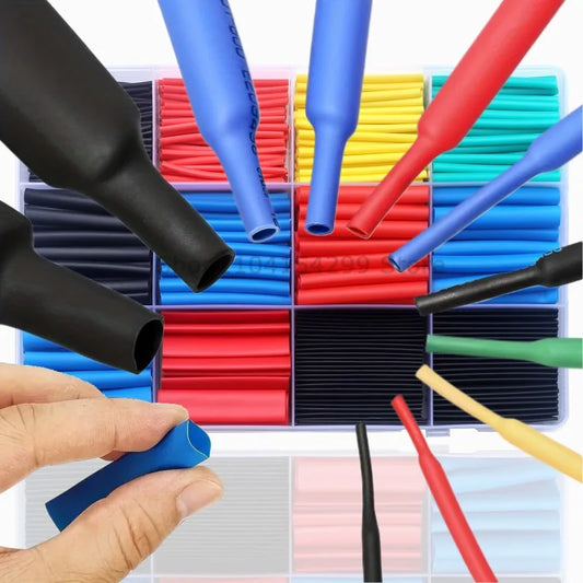 Assorted Heat Shrink Tubing Set – Polyolefin Wire Insulation Heat Shrink Tubing Oasis Select