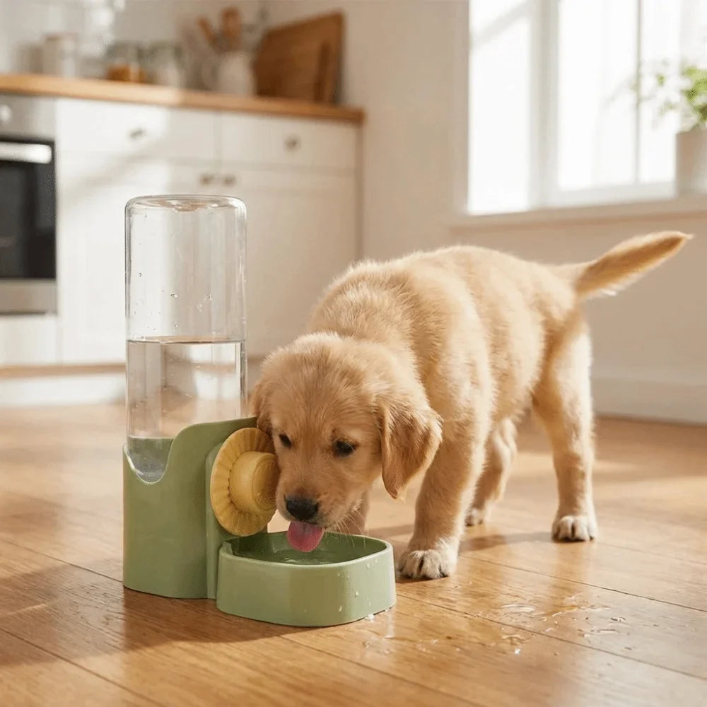 Hanging Pet Water Bottle Anti-Drip Cage Feeder for Small Pets