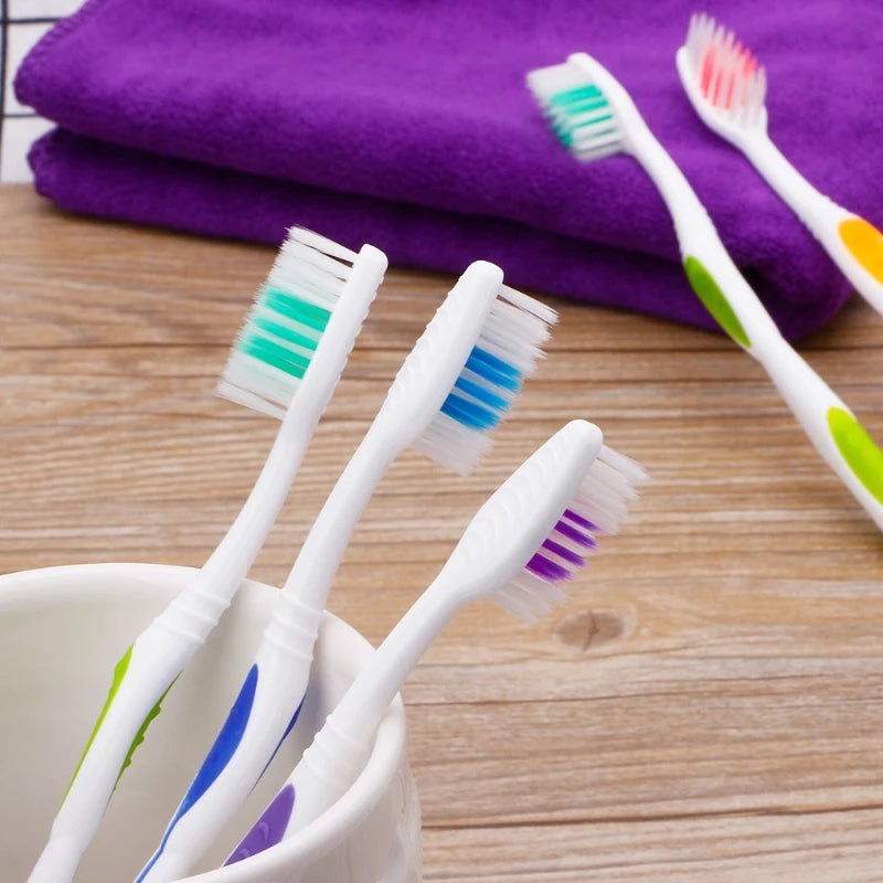 10pcs Double Ultra Soft Toothbrush, Bamboo Charcoal NanoToothbrushes, Dental Personal Teeth Brush Support Adult Toothbrush Peaceful Pleasures Health and Wellness