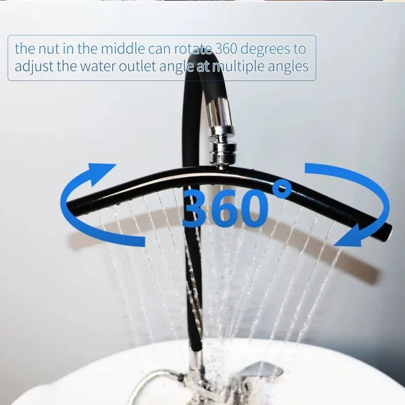 Salon Head Spa Water Frame – Pump, Heating & Rainfall Shower