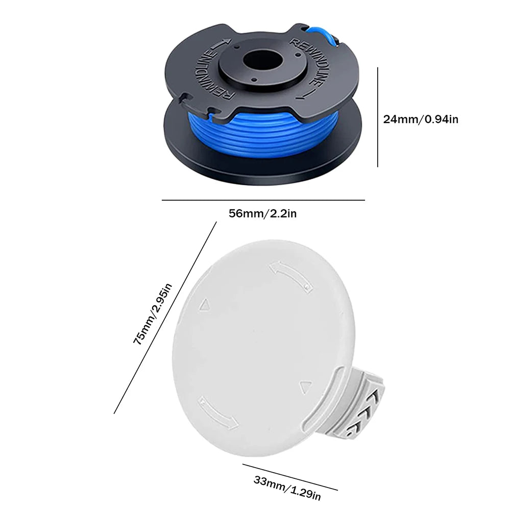 Ryobi ONE+ String Trimmer Spool & Line Replacement Peaceful Pleasures Health and Wellness
