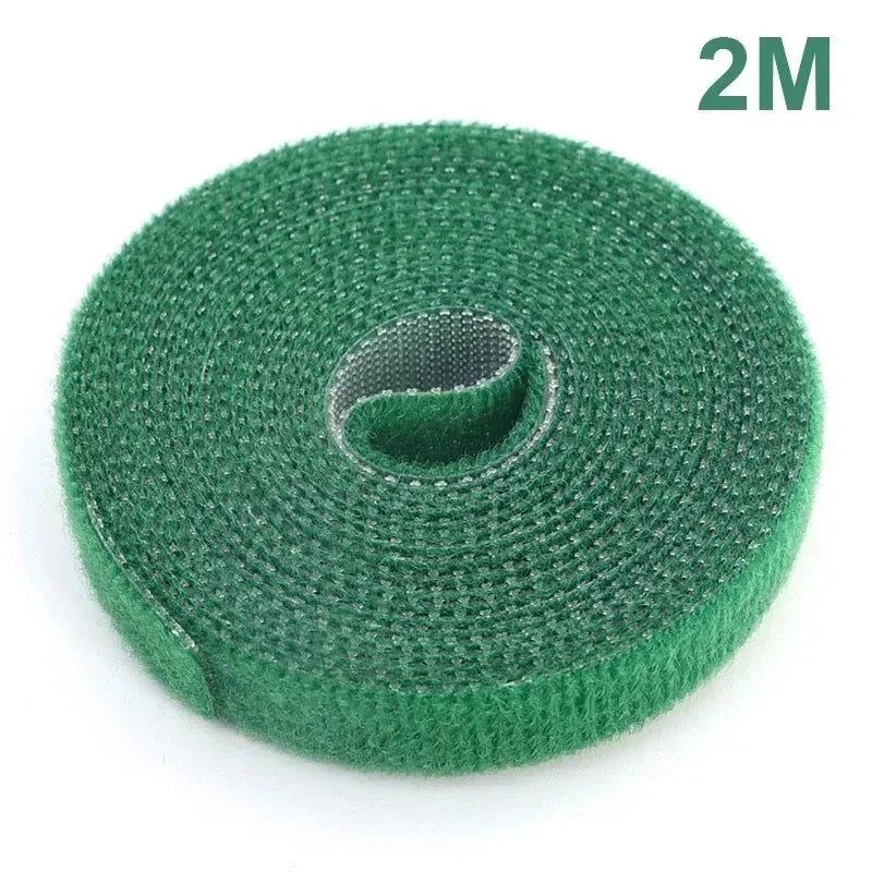 Nylon Plant Ties Garden Twine Straps 2M 5M 10M Rolls Garden Plant Ties Peaceful Pleasures Health and Wellness green 3 rolls