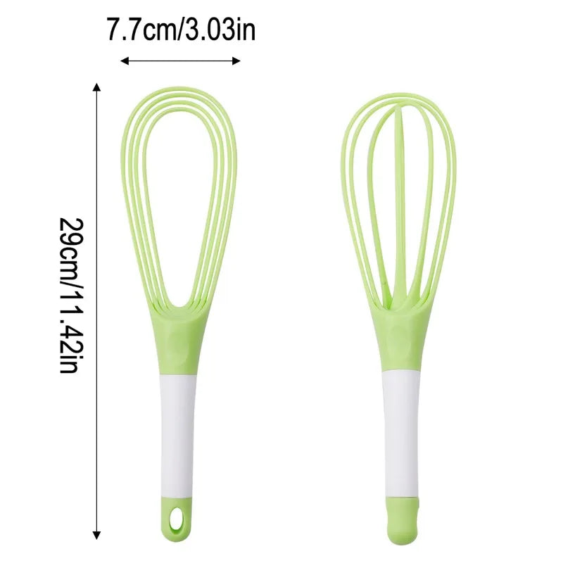 Compact Handheld Rotary Egg Whisk Ergonomic Beater with Foaming Wires for Cake Batter Mixing Cream Blending Kitchen Egg Tools li Peaceful Pleasures Health and Wellness