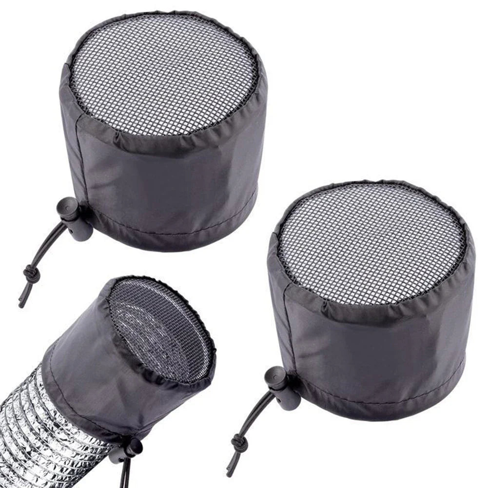 2-Pack Grow Tent Vent Filter Covers 4/6/8in | Dustproof