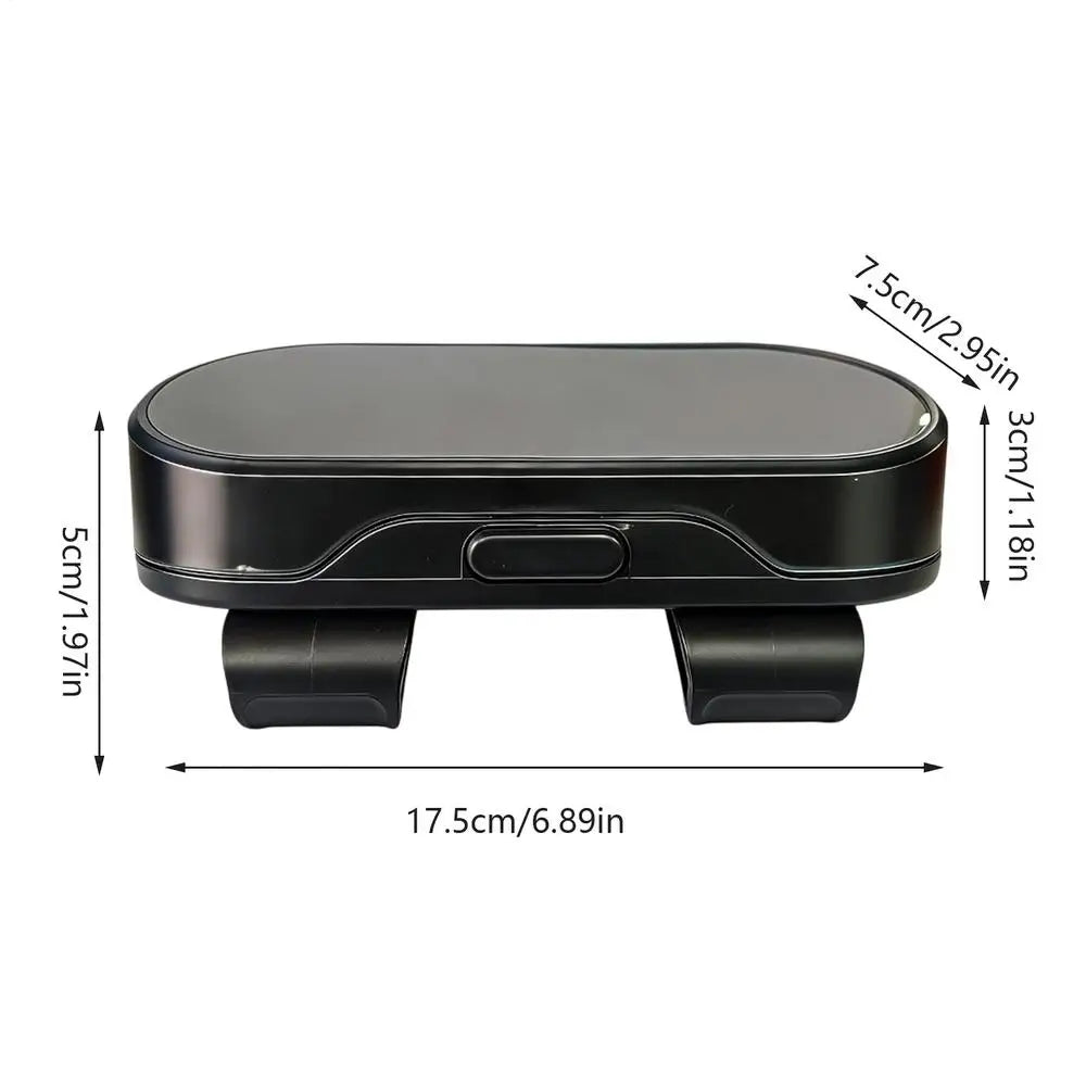 Car Visor Sunglasses Holder & Eyeglass Storage Case
