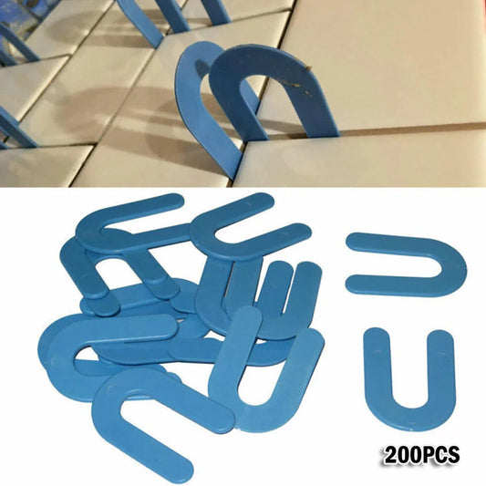 U-Shaped Horseshoe Tile Shims Spacers 100/200pcs – PP Wedges Tile Spacer Shims Oasis Select