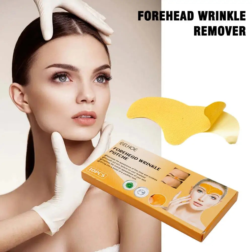 Forehead wrinkle Patch Reduce Fine Lines Firming Smoothing Tighten forehead Collagen Gel Patch Skin Care Stickers for women Peaceful Pleasures Health and Wellness