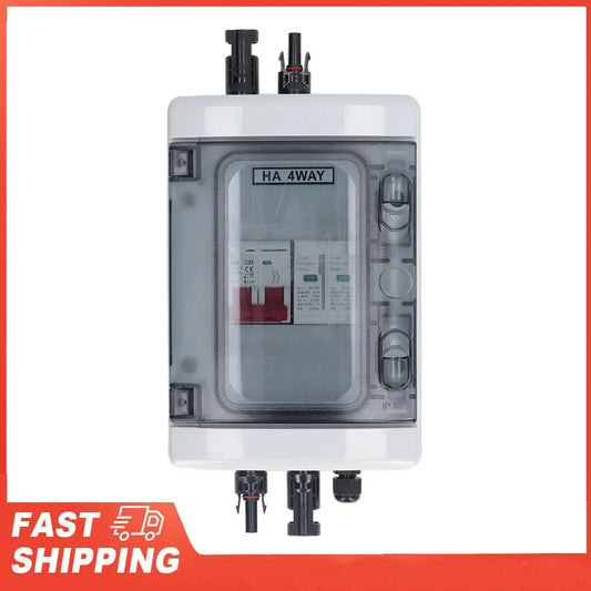 PV Combiner Box IP65 Waterproof Solar Photovoltaic DC500V 32A Circuit Peaceful Pleasures Health and Wellness others