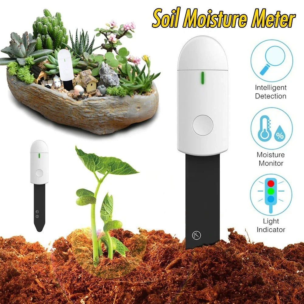 Intelligent Soil Moisture Tester Humidity Meter Farm Lawn Plants Flower Soil Monitor Hygrometer Convenient Gardening Tool Peaceful Pleasures Health and Wellness Default Title