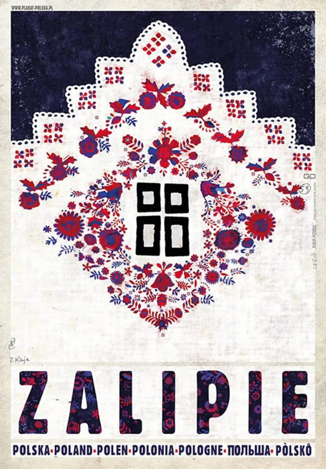 Retro Original Poland Local Pictorial Babimost Podhale Wista Posters Prints Canvas Printing Wall Art Picture for Room Home De Peaceful Pleasures Health and Wellness