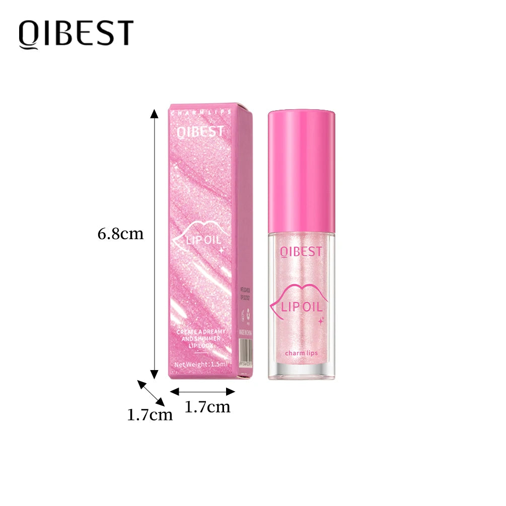6-tone Moisturizing Lip gloss Brightening Oil Lip Gloss Transparent Glass Shiny Lip Balm Plumper Hydrating Lipgloss Cosmetics Peaceful Pleasures Health and Wellness