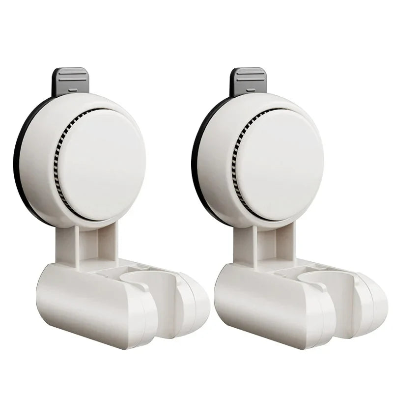 No-Drill Suction Cup Shower Head Bracket – Adjustable Holder