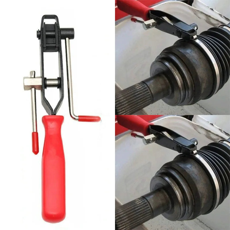 CV Joint Boot Clamp Pliers Multi-Function for Exhaust Pipe Fuel Filter Car Banding Installer Tool Peaceful Pleasures Health and Wellness