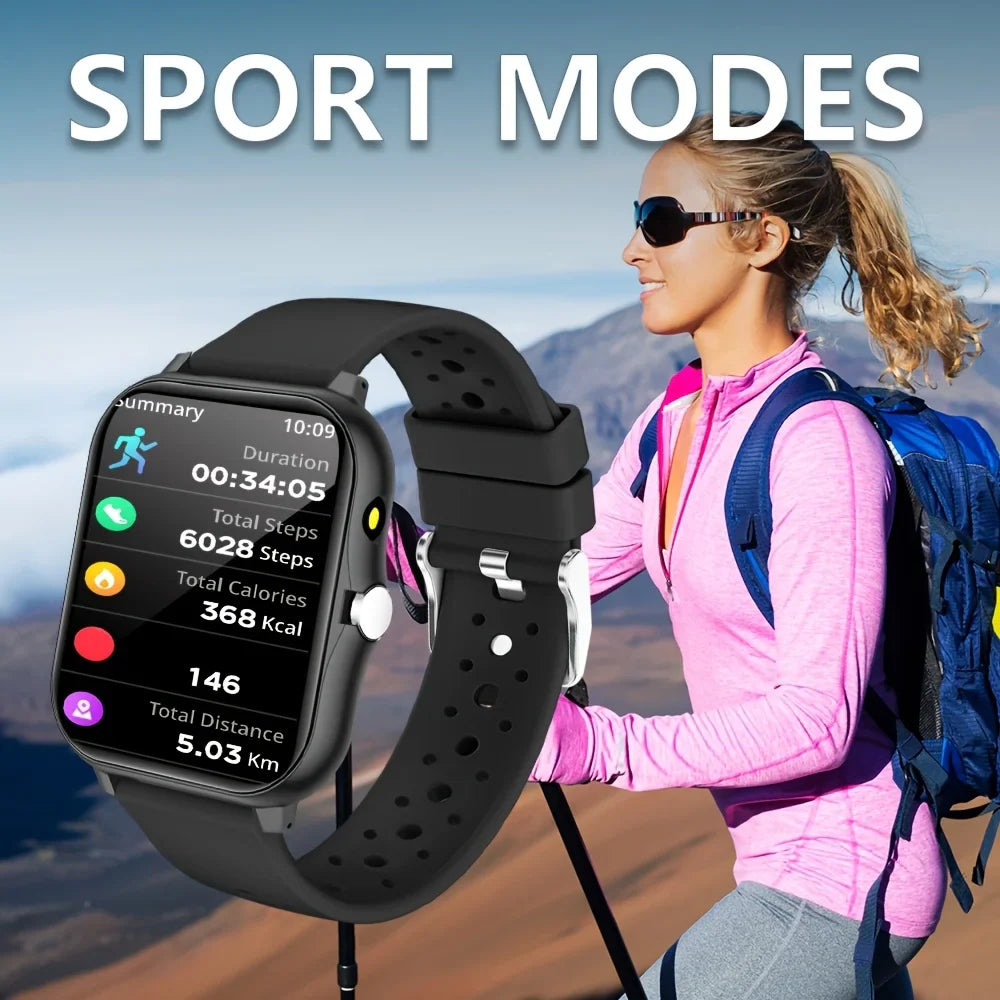ERUN Smartwatch – Fitness Tracker, Calls & Voice Assistant