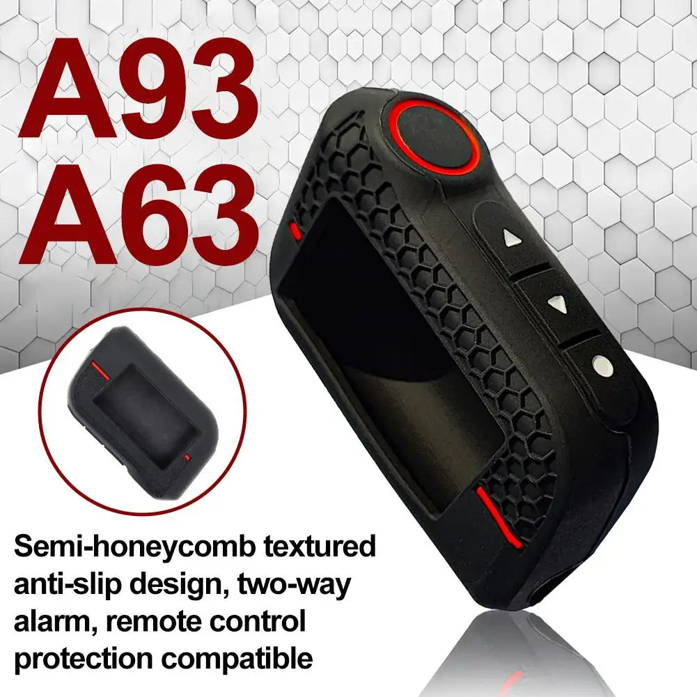 Silicone Key Fob Cover for Starline A93 & A63 Car Alarm Remote