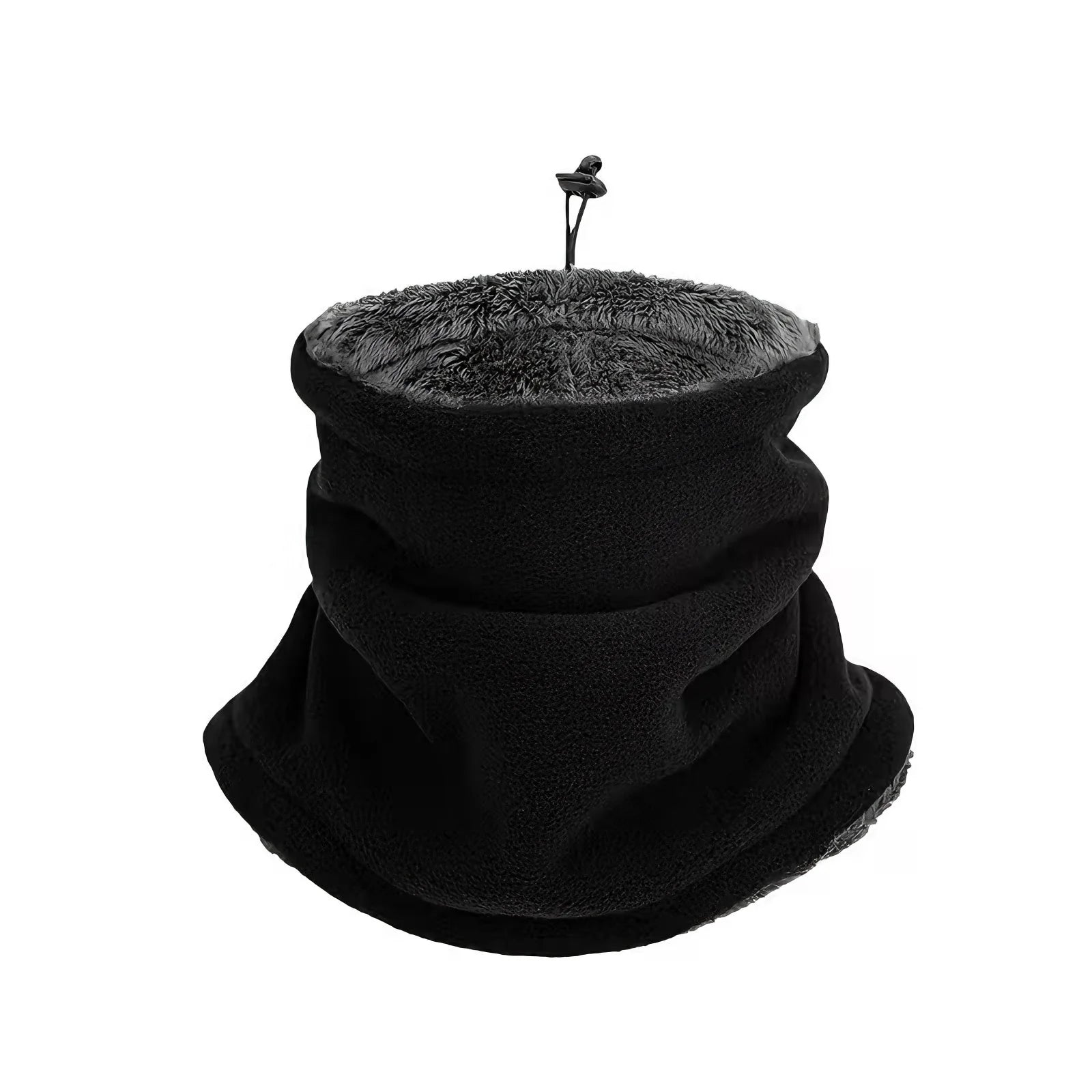 Winter MotorcycleWarm Mask Men Women Fleece Neck Outdoor Warmer Windproof Scarf Camping Hiking Balaclava Cycling Face Mask Peaceful Pleasures Health and Wellness black