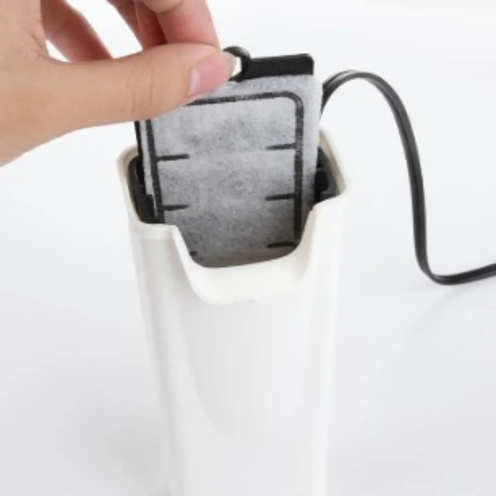 2-Pack Aquarium Hanging Filter Sponge & Carbon Plate 3W/5W