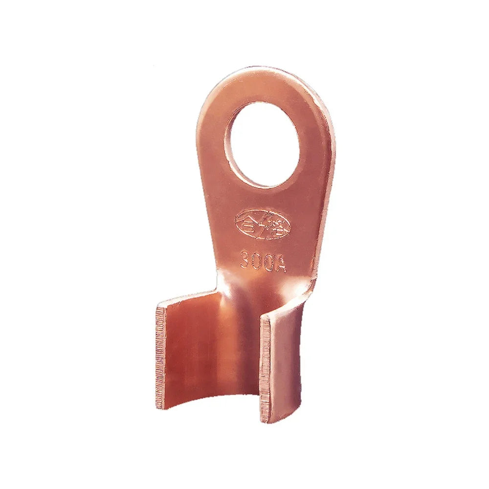 10/50PCS Copper OT Terminal Non-Insulated Wire Connector Bare Electrical Cable Terminals Lug Battery Ring Crimp Terminal 10-400A Peaceful Pleasures Health and Wellness