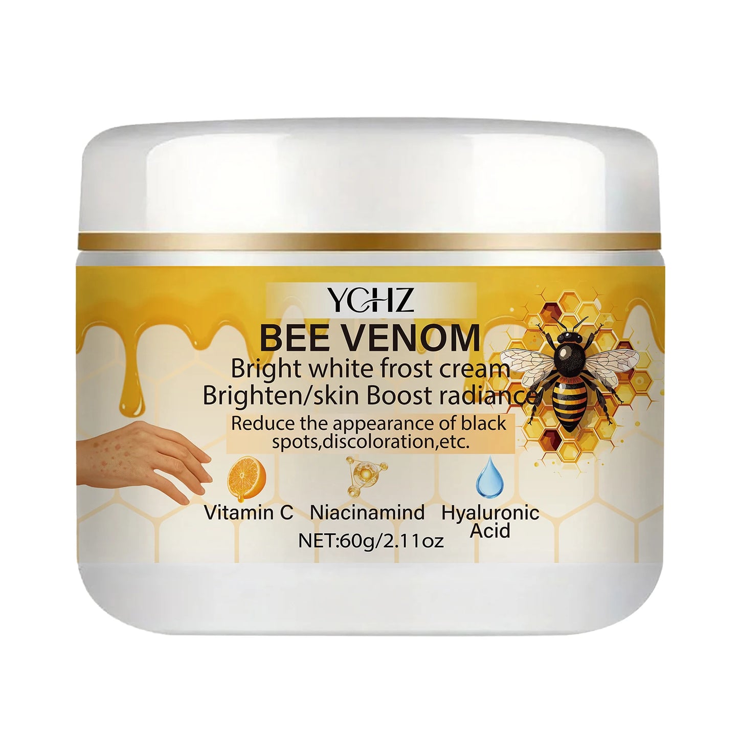 YCHZ Bee Venom Brightening Cream – Even Skin Tone | 60g