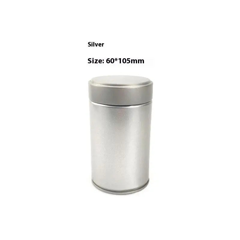 1 Pcs Portable Mini Matcha Powder Can Thick Tinplate Tea Sealed Jar Spice Storage Box Container Box Kitchen Gadgets Household Peaceful Pleasures Health and Wellness A2