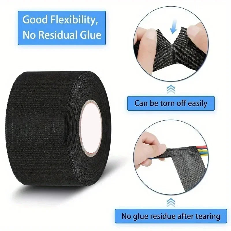 High-Temp Flame Retardant Flannel Electrical Tape | Car Engine