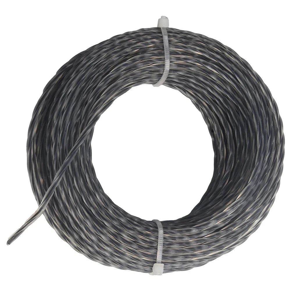 15M Nylon Grass Trimmer Line Spool | 2.0–4.0mm Round String