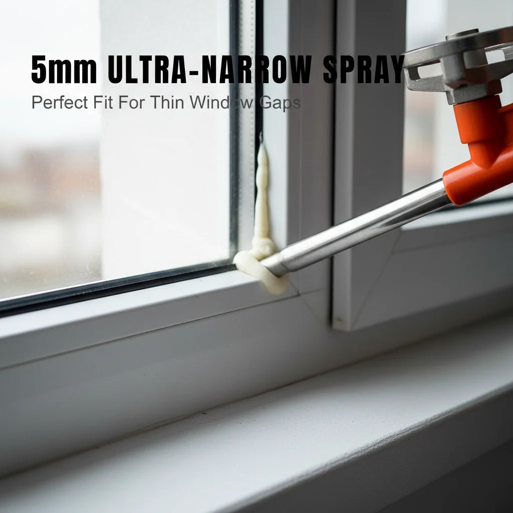 1pcs Foam Expanding Spray Gun Metal Foaming Jet Glue Gun Trigger Sprayer Pump Sealant Caulking Tool for House Renovation Peaceful Pleasures Health and Wellness