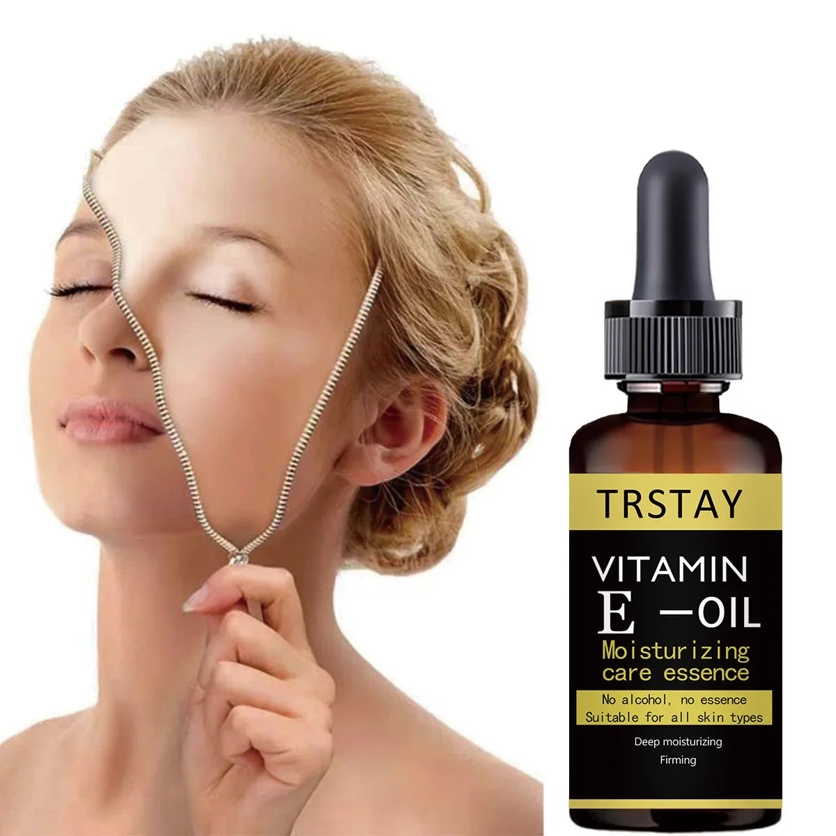 TRSTAY Vitamin E Facial Essence – Moisturizing & Brightening