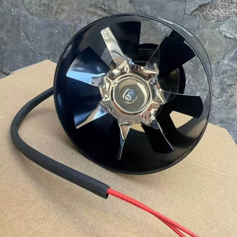 4 Inch Stainless Steel Exhaust Fan | Silent Duct Ventilator