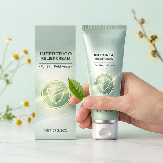 Intertrigo Relief Cream Soothe Discomfort Calm Redness Repair Skin Barrier Relief Skin Fold Areas Lasting Body Skin Care Cream Peaceful Pleasures Health and Wellness