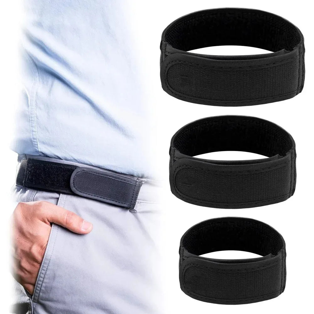 Buckle Free Waist Belts Men's Ultra-soft No Buckle Elastic Belts Fashion Comfortable Stylish Belt Loop Buckle-Free Belt Unisex Peaceful Pleasures Health and Wellness