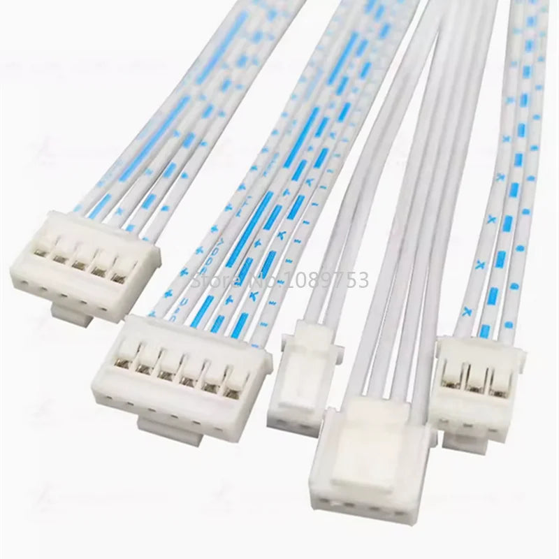 5pcs HY 2.0mm Pitch Connector 2P/3P/4P/5P/6P/7P/8P/9P/10P/11P/12 Pin Cable HY2.0 Plug Blue and White Line Length 10/15/20CM Peaceful Pleasures Health and Wellness