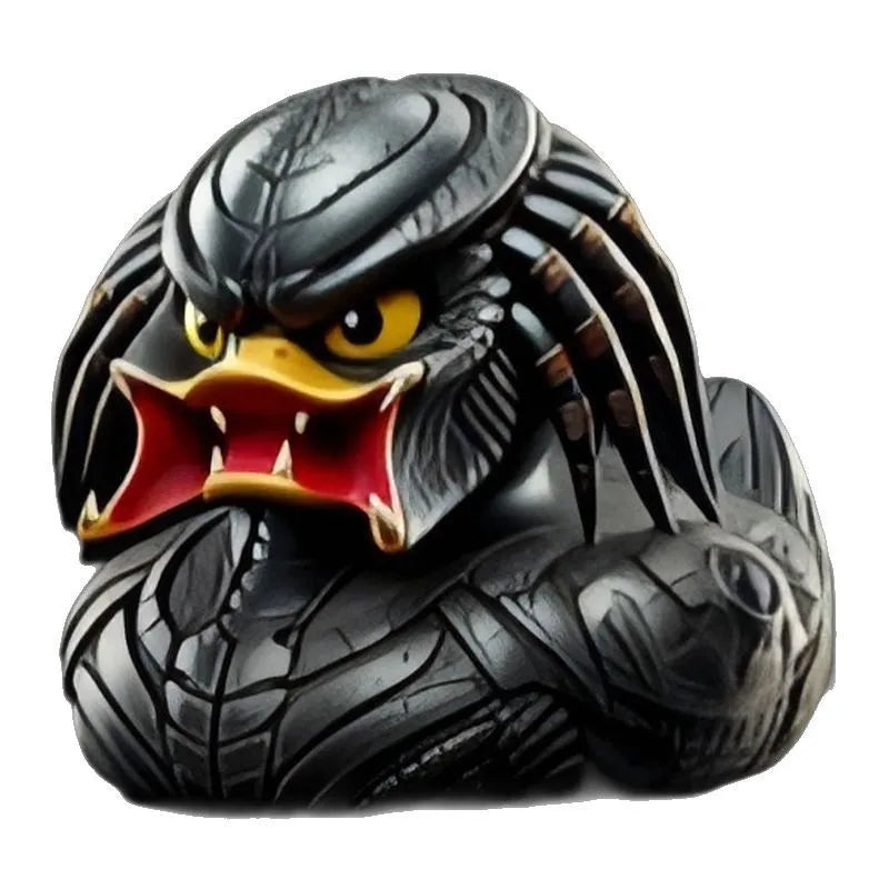 Fantastical and Creative Alien Series Duck Evil Funny Whimsical Alien Series Duck Party Desktop Decoration Resin Ornament Crafts Peaceful Pleasures Health and Wellness