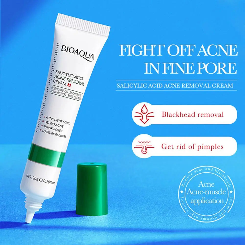 BIOAQUA Salicylic Acid Acne Cream – Oil Control & Pore Minimizer