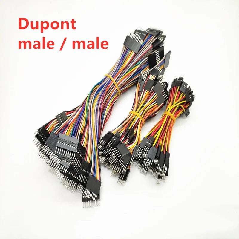 10PCS 2.54MM Pitch Dupont Line Female / Male 2P 3 4 5 6 7 8 9 10 Pin Dupont Cable Connector Jumper Cable Wire 10cm/20cm/30cm Peaceful Pleasures Health and Wellness