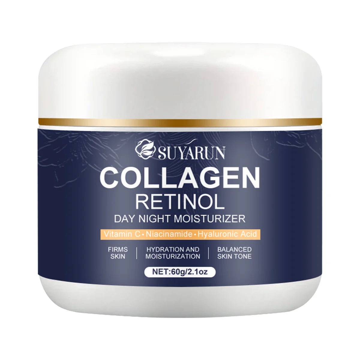Collagen Retinol Moisturizer – Vitamin C & Niacinamide Cream