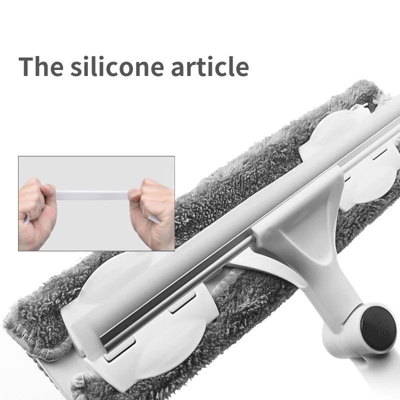 Long Handle Cleaning Brush Window Cleaner Glass Squeegee Telescopic