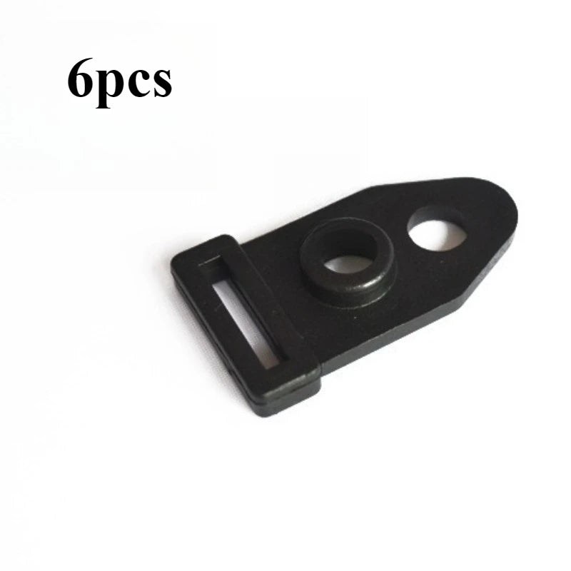 Tent Pole Head Fixing Buckles 3/5 Pack | Camping Repair Tent Pole Buckle Peaceful Pleasures Health and Wellness 6pcs