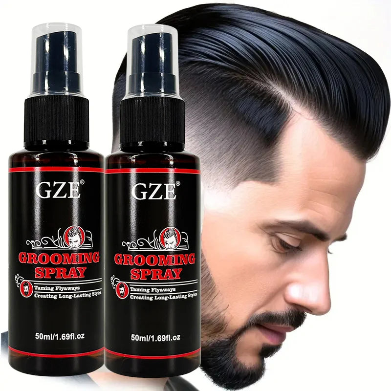 GZE Men's Grooming Spray – Leave-In Conditioner & Detangler