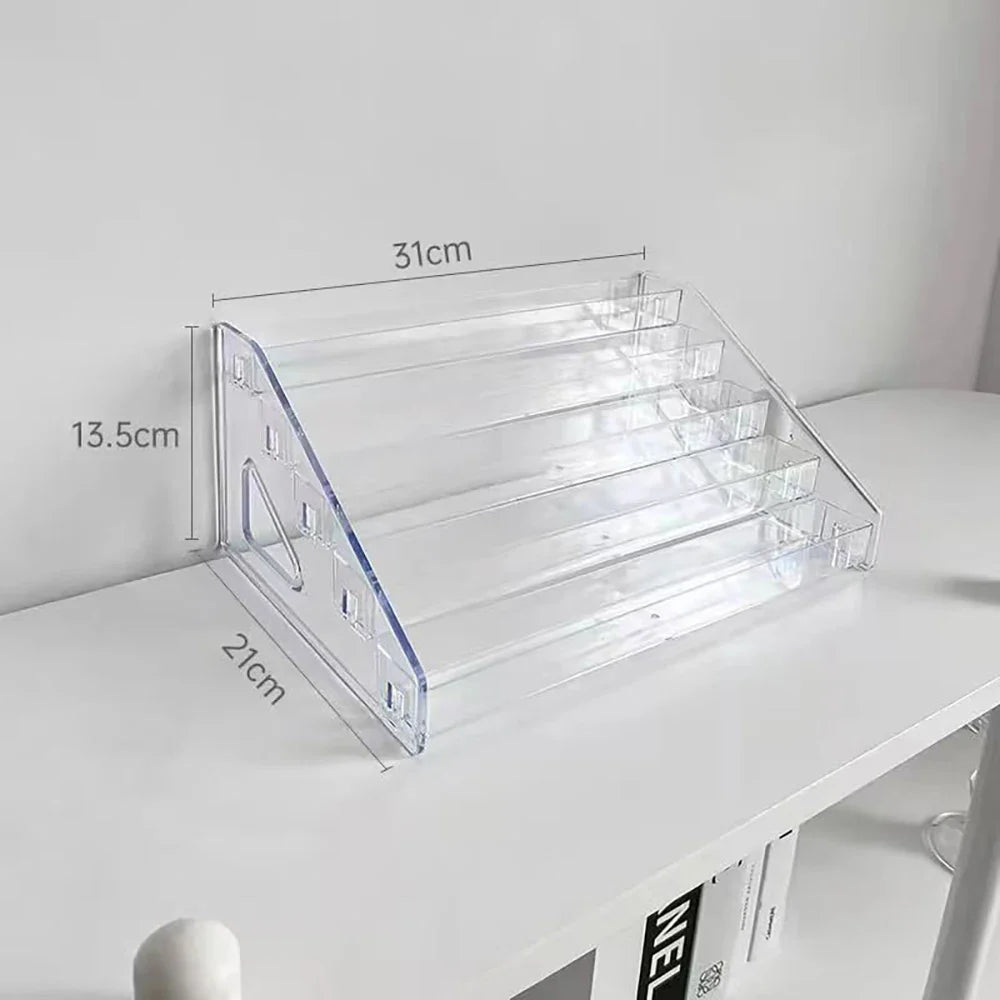 Clear Acrylic Makeup & Jewelry Organizer | Desktop Storage Box