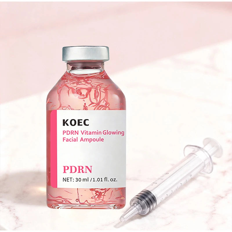 Koec Salmon Dna Silk Facial Ampoule Face Serum 30ml Deeply Hydrating Collagen Nourishing Skin Care Ampoule For Daily Facial Care Peaceful Pleasures Health and Wellness