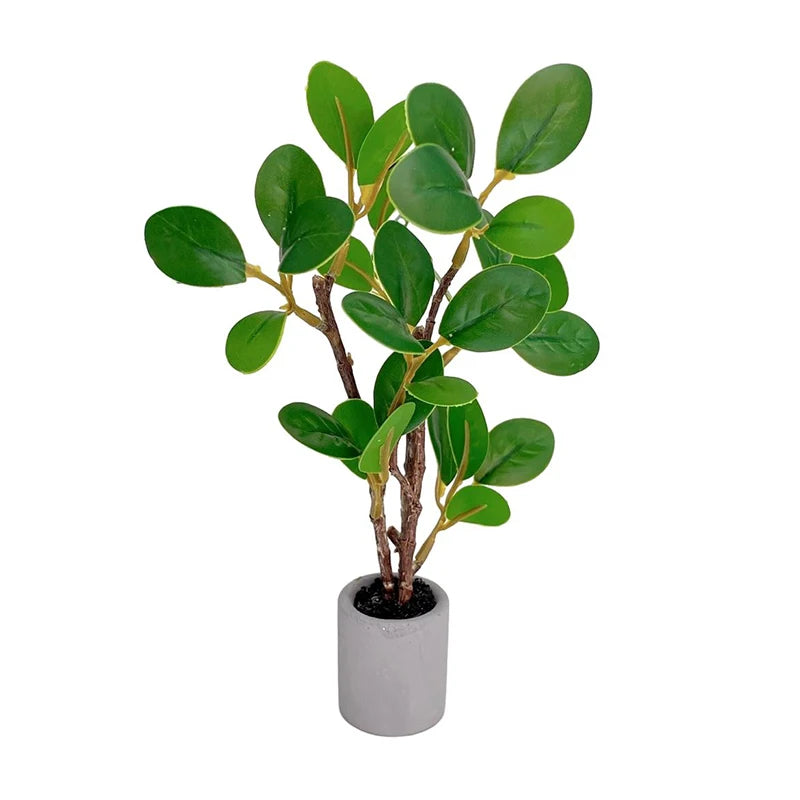 1:6 Dollhouse Miniature Potted Plant Bonsai Decor Accessory