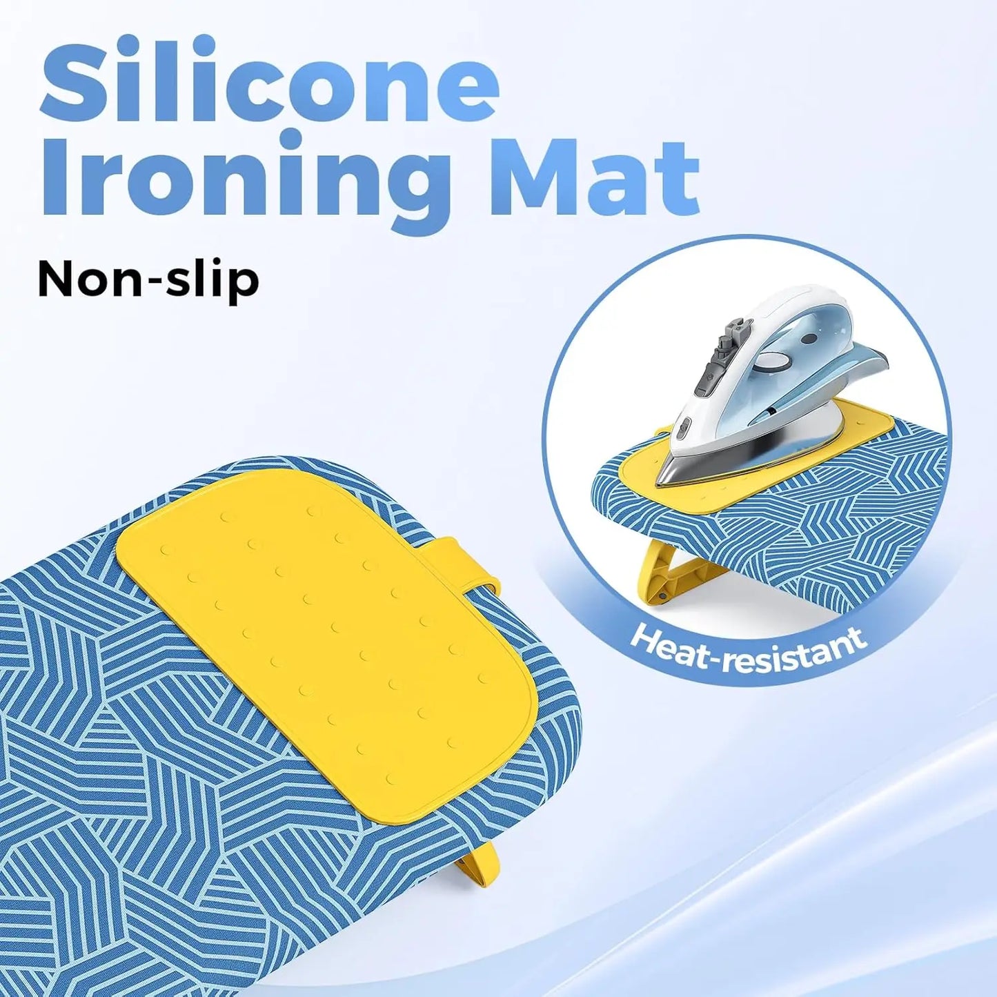 Compact Foldable Ironing Board with Iron Holder – Portable for Travel & Dorm Peaceful Pleasures Health and Wellness