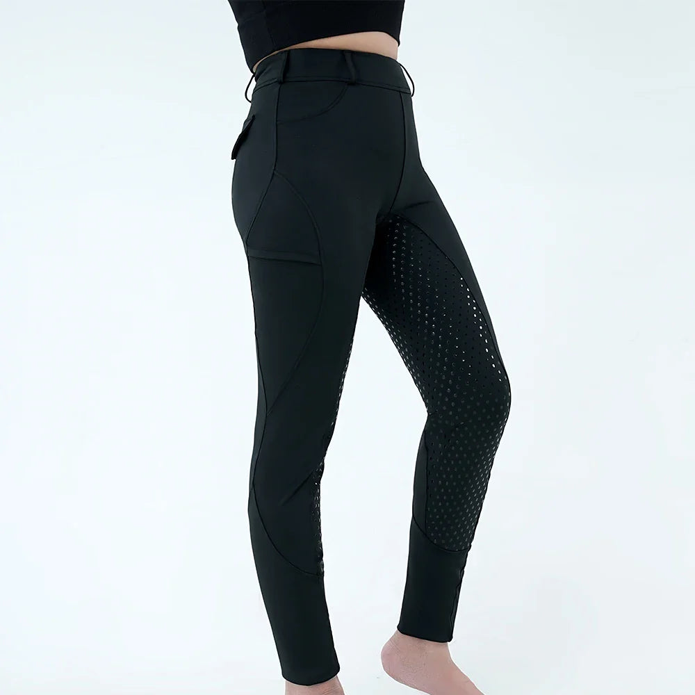 Women's Full-Seat Equestrian Breeches & Horse Riding Tights
