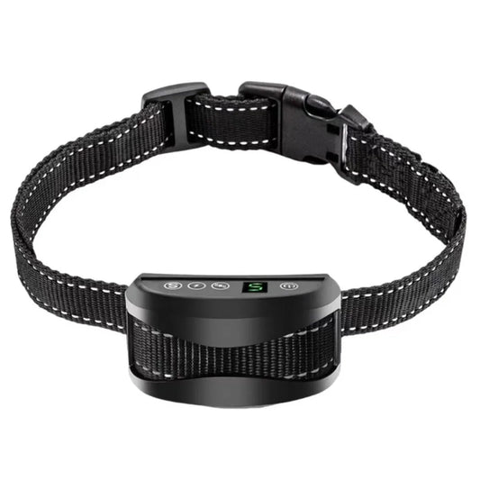 Ultrasonic Anti-Bark Dog Training Collar | Waterproof & USB Anti-Bark Training Collar Oasis Select Black
