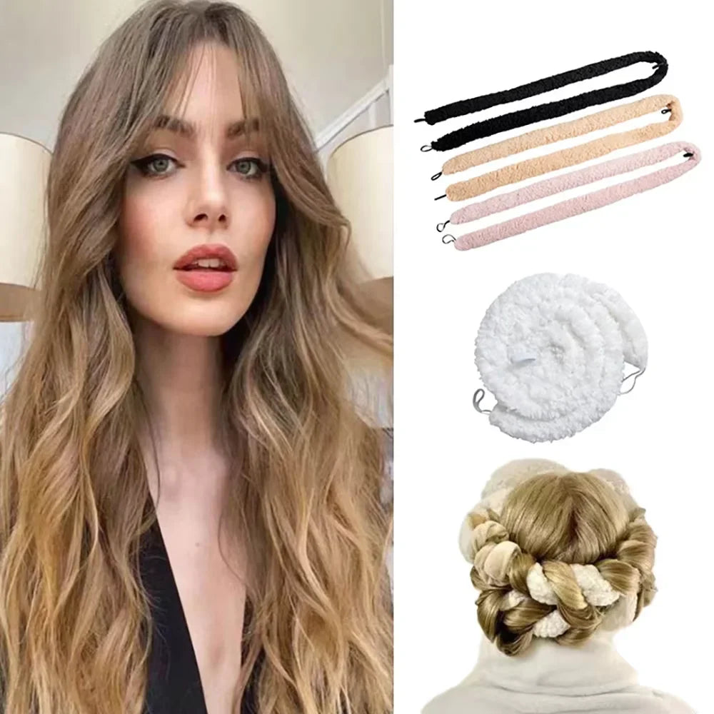 Heatless Foam Hair Curler – Big Wave Curl Rod & Roller