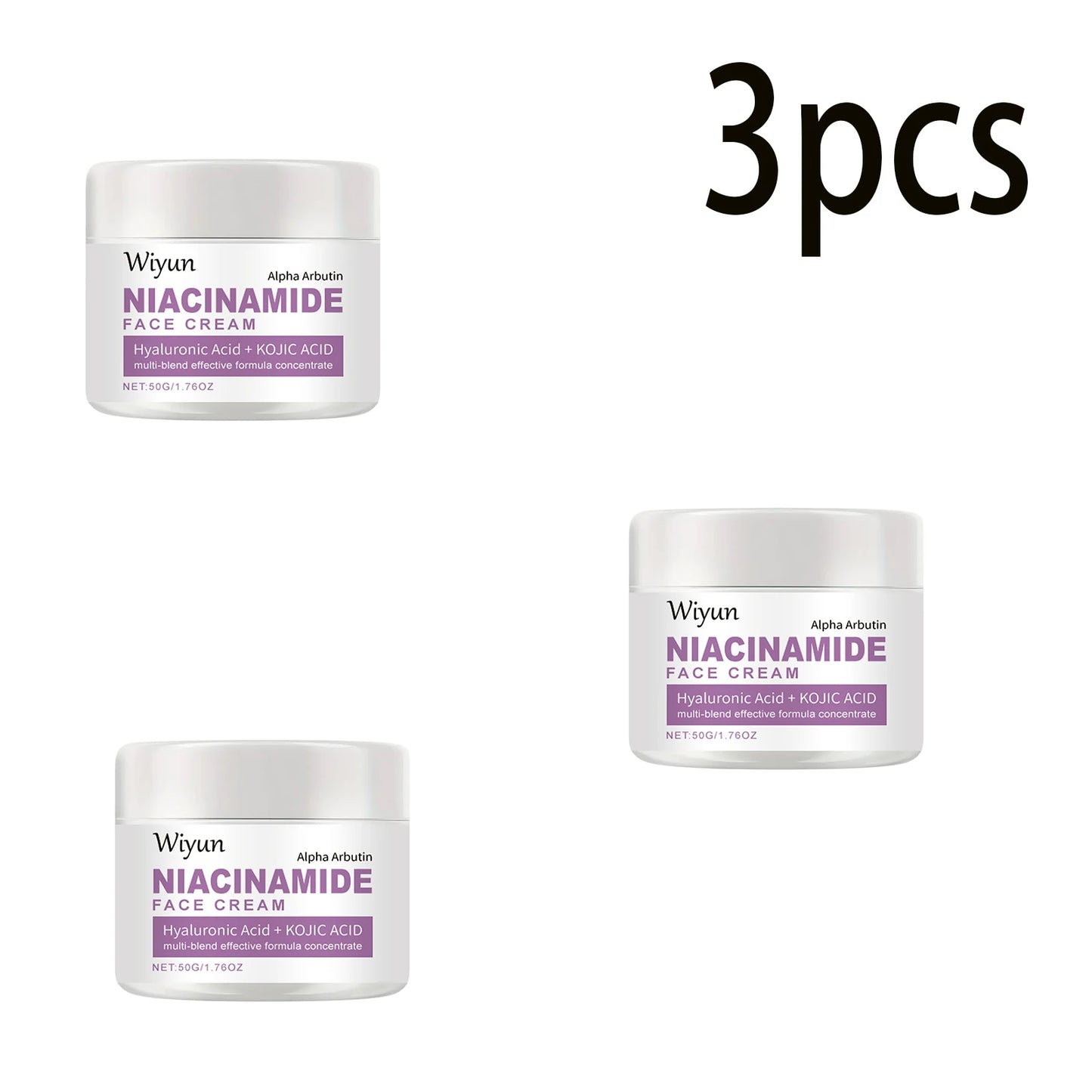 WIYUN Niacinamide Face Cream – Fade Dark Spots & Brighten Skin
