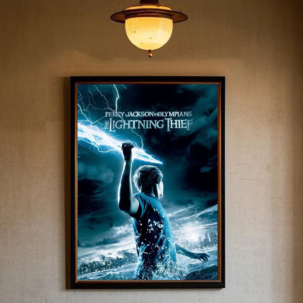 Percy Jackson & The Olympians HD Wall Poster – Waterproof PVC Wall Art Poster Peaceful Pleasures Health and Wellness z24 15X20cmNoframe