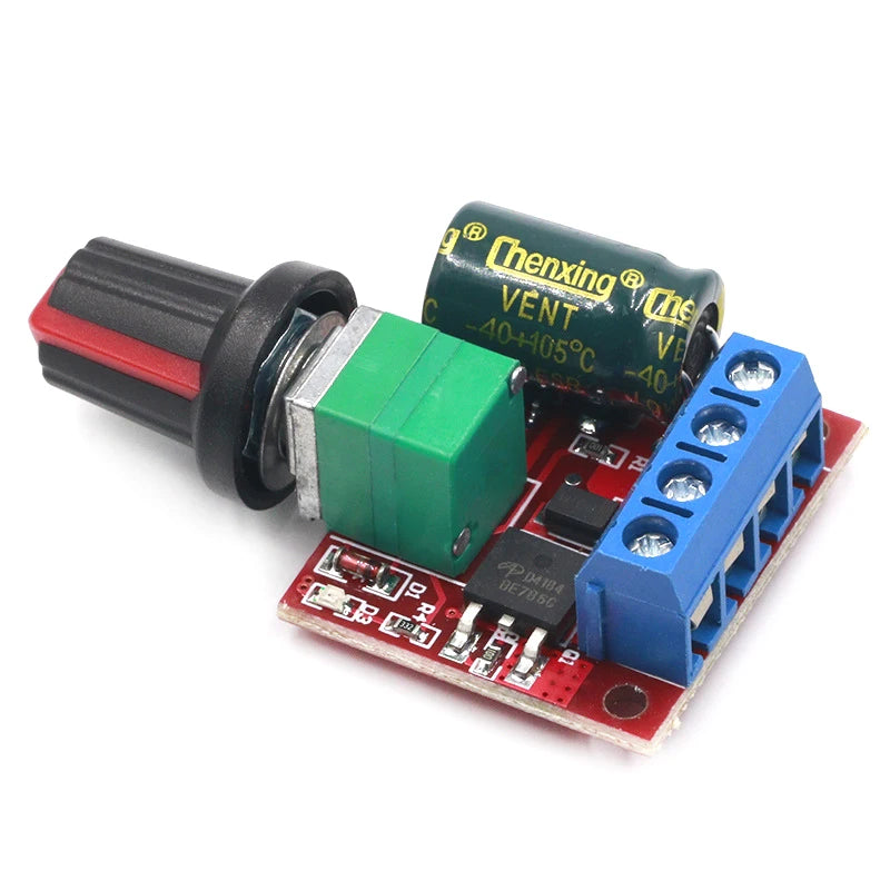 1PC DC-DC 4.5V-35V Low Voltage Motor Speed Controller 5A 90W PWM 12V DC Motor Speed Controller Module Adjustable Drive Module Peaceful Pleasures Health and Wellness