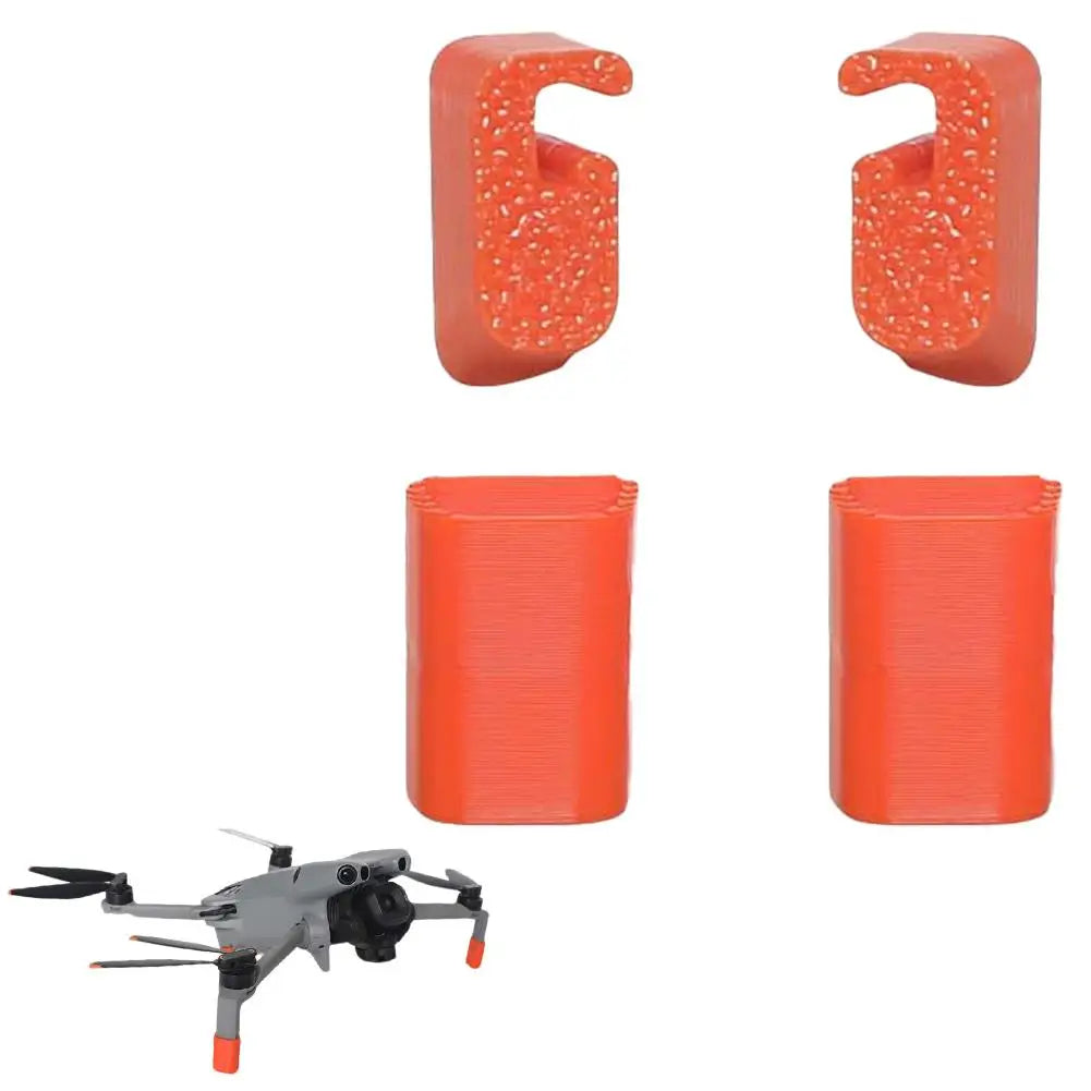 For DJI Mini 5 Pro Landing Gear Bracket Height Increasing Tripod Legs Gimbal Protection Fixed Bracket Support Leg For Mini 5 Pro Peaceful Pleasures Health and Wellness orange